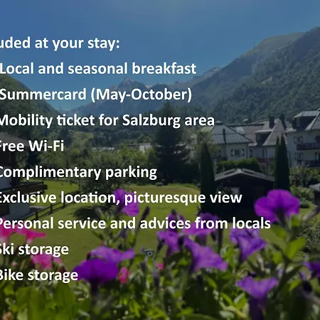 Pension Monika, Bed & Breakfast, Kitzsteinhorn Views בית הארחה קפרון